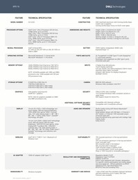 Dell XPS 16: Spezifikationen