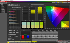 Sättigung (unkalibriert)