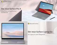 Microsoft Surface Pro X und Laptop Go: Bis zu 950 Euro Eintauschprämie für Trade-in.