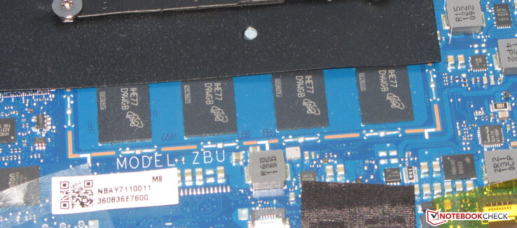 Der Arbeitsspeicher kann nicht erweitert werden.