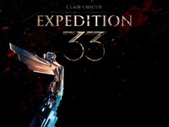 „Clair Obscur: Expedition 33“-Banner zu den Game Awards (Bildquelle: The Game Awards, Sandfall Interactive – bearbeitet)