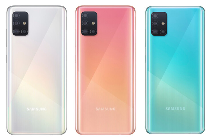Die beiden neuen Smartphones werden in den Farben Prism Crush Black, Weiß, Schwarz und Pink in den Handel kommen (Bild: Samsung)