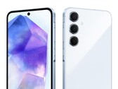 Das Samsung Galaxy A55 5G erhält ein überarbeitetes Design. (Bild: Samsung / Orange Belgien)