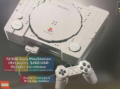 Das PlayStation 1 Lego-Set umfasst einen Controller