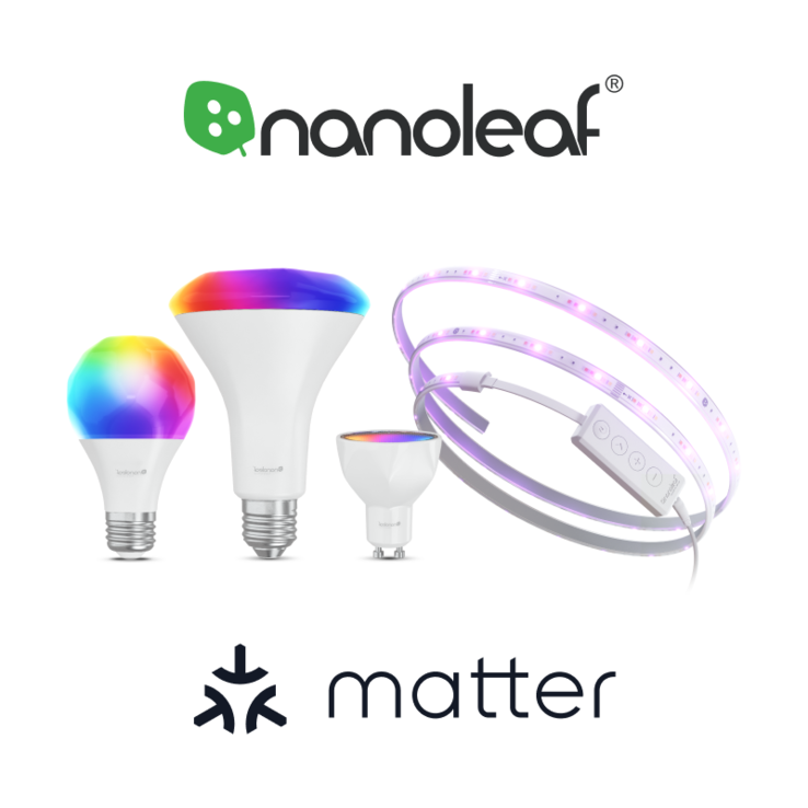 Leuchtmittel und LED-Streifen mit Matter