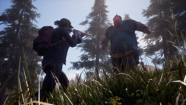 Ein Feind greift den Spieler in State of Decay 2: Juggernaut Edition an.