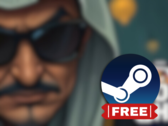 Oil Sheik enthält Elemente aus Simulation, Puzzle und Aktienhandel. Im Bild - unscharfe Cover-Miniaturansicht des Spiels mit überlagertem Steam-Logo (Bildquelle: Steam - Editiert