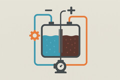 Zink-Polyiodid-Redox-Flow-Batterie: Ein Durchbruch in der Energiespeicherung (Bildquelle: GPT-image-1)
