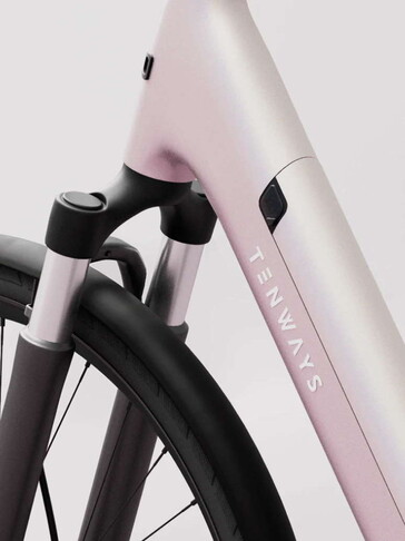 Der Akku ist in den Rahmen integriert