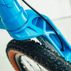 Die Gabel ist einseitig ausgeführt