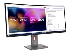 Lenovo bietet einen neuen Monitor im extrabreiten Format an (Bildquelle: Lenovo)