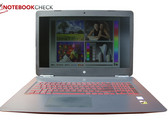 Test HP Omen 17 (7700HQ, GTX 1050 Ti, Full-HD) Laptop