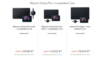 Wacom Intuos Pro Tablets im Angebot mit Loupedeck Konsole