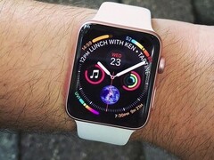 Apple Watch Series 4: Schicker Watchface-Entwurf als Ziffernblatt.