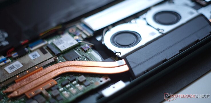 Dual-Heatpipe und Dual-Fans