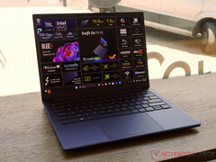 Acer Swift Go 14 AI (Bildquelle Notebookcheck/Marc Herter)