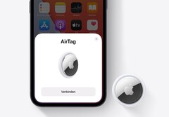 Apple zeigt Nutzern nicht mehr, wie voll die Batterie eines AirTag ist. (Bild: Apple)