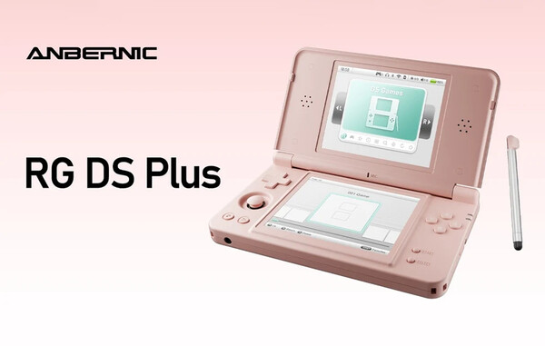 Anbernic RG DS Plus in Korallenrosa