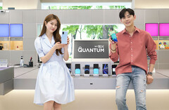 Das Galaxy A Quantum kann Zahlen generieren, die niemand vorhersagen kann. (Bild: SK Telecom)