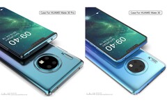 Etwas eigenwillig erscheint das Huawei Mate 30-Design im neuesten Case-Leak aus China.