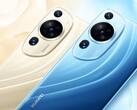 Die Huawei P60 Art Edition fällt nicht nur durch die Farbe auf, sondern vor allem durch das asymmetrische Kameramodul. (Bild: Huawei)