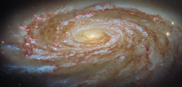 Eine Aufnahme des Weltraumteleskops Hubble zeigt M88