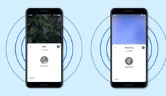 Über Nearby Share lassen sich auch größere Dateien problemlos an Android-Geräten in der Nähe übertragen. (Bild: Google)