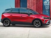 Der hier abgebildete aktuelle Crossland wird optisch komplett überarbeitet und auch als vollelektrisches Modell erhältlich sein (Bild: Opel)
