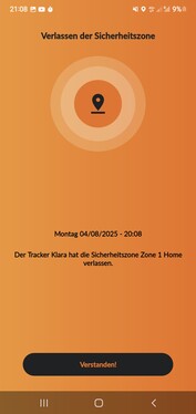 Push- und App-Benachrichtungen bei Verlassen ...