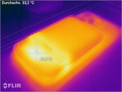 Ecoflow Rapid lädt ein iPhone mittels Qi2.