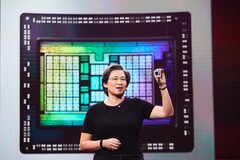 AMD-Chef Dr. Lisa Su hat heute stolz die ersten drei Radeon RX 6000 &quot;Big Navi&quot; Grafikkarten präsentiert. (Bild: AMD)