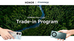 Honor: Mit Magic5 Lite Smartphone startet neues dreistufiges Trade-in-Programm für mehr Nachhaltigkeit.