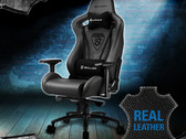 Gaming-Sessel für die Chefetage mit Echtleder: Sharkoon Skiller SGS5.