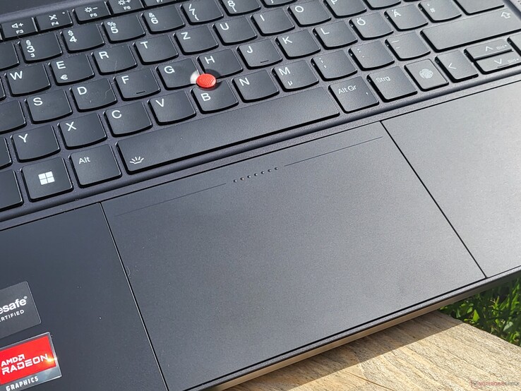 Lenovo ThinkPad Z16: Trackpad