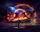Samsung Odyssey Gaming-Monitor. Das Unternehmen wird in Kürze QD-OLED in 24,5-Zoll-Gaming-Displays einführen.