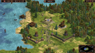 Im Bild: Ein Gameplay-Screenshot aus Age of Empires: Definitive Edition.