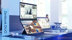 Sieht nicht nur schicker aus als der Vorgänger, bietet auch mehr Leistung und Ausdauer: Das Asus Zenbook Duo 2026. (Bildquelle: Notebookcheck)