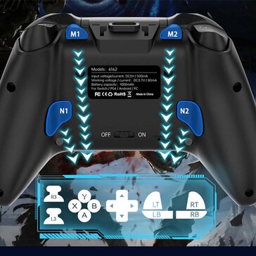 Zusätzliche Tasten sind vorhanden