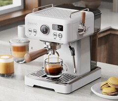 Die HiBrew H10Plus ist eine von zwei Espressomaschinen zum Schnäppchenpreis.