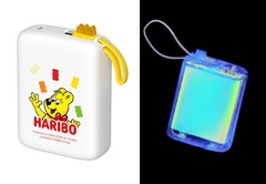 Die Haribo Power Bank ist die leichteste 20.000 mAh Power Bank am Markt. (Bildquelle: DC Global / Lumafield)