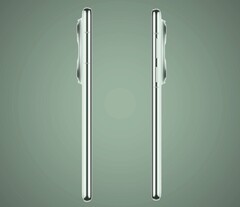 Das Huawei Mate 70 Air soll auf einen schlanken, stark abgerundeten Rahmen setzen. (Bildquelle: Huawei)