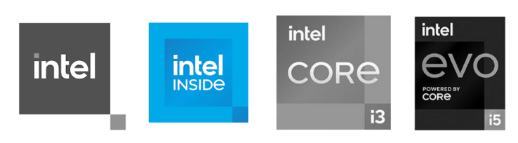 Intel wird offenbar bald neue Logos einführen, die stark vereinfacht wurden. (Bild: Intel, via VideoCardz)