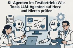 KI‑Agenten im Testbetrieb: Wie Tools LLM‑Agenten auf Herz und Nieren prüfen (Bildquelle: DallE3)