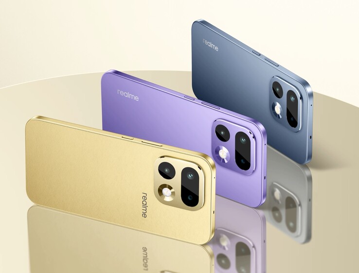Das Realme 16 Pro in Violett schafft es anscheinend nicht nach Europa.