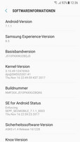Samsung Galaxy J5 (2016): Softwareinformationen