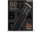 Die WD Black SN850X 8TB-SSD ist erst zum zweiten mal für unter 600 Euro bestellbar (Bildquelle: Western Digital)