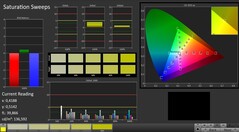 CalMAN: Farbsättigung