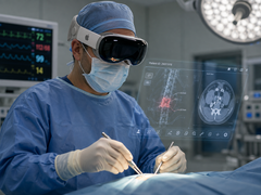 Das Apple Vision Pro Headset ist offenbar für den medizinischen Einsatz geeignet