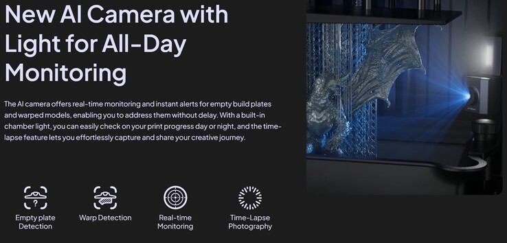 Die 16K-Version kommt mit höherer Auflösung und einer neuen Kamera (Bildquelle: Elegoo)