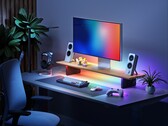 Der Nanoleaf Smart LED Monitorständer bietet RGB mit zwei Beleuchtungsmodi